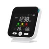 White Smart Air Quality Monitor LCD Screen WIFI CO2 Temperature