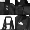 BONTHEE Extra Large Waterproof Firewood Log Carrier Canvas Firewood Holder
