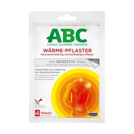 Hansaplast ABC Heat Plasters with Sensitive Fleece 14 x 10 cm Pack of 2