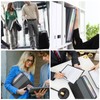 13 Pockets Extended Folder Organiser, Box Document Bags with Coloured