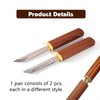 NXPpiULeh 4 PCS Paring Knives Set Professional Peeling Knife Stainless