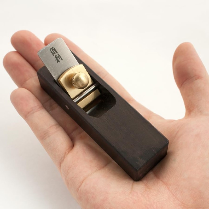 KAKURI 41650 Ebony Bean Plane, For Crafting, Storage Case, No.1,