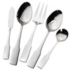 Alata Kate 65-Piece Silverware Set with Utensil-Serving Set, Service for