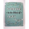 Welcome to the Island of Misfit Toys Sign Metal Print