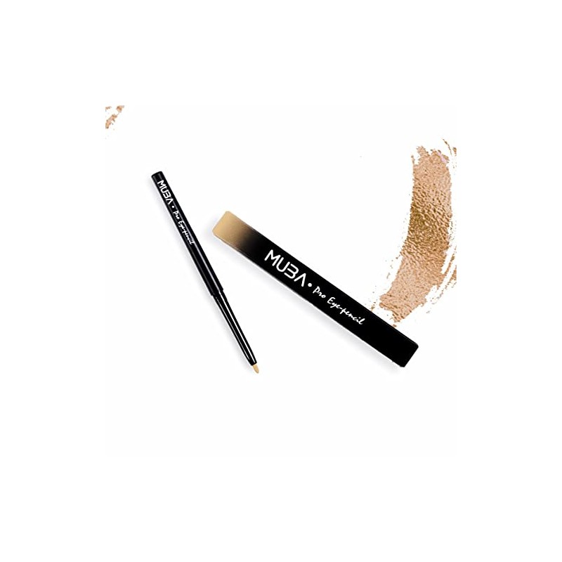 MUBA Waterproof Eyeliner Pencil in Sand, 12ml
