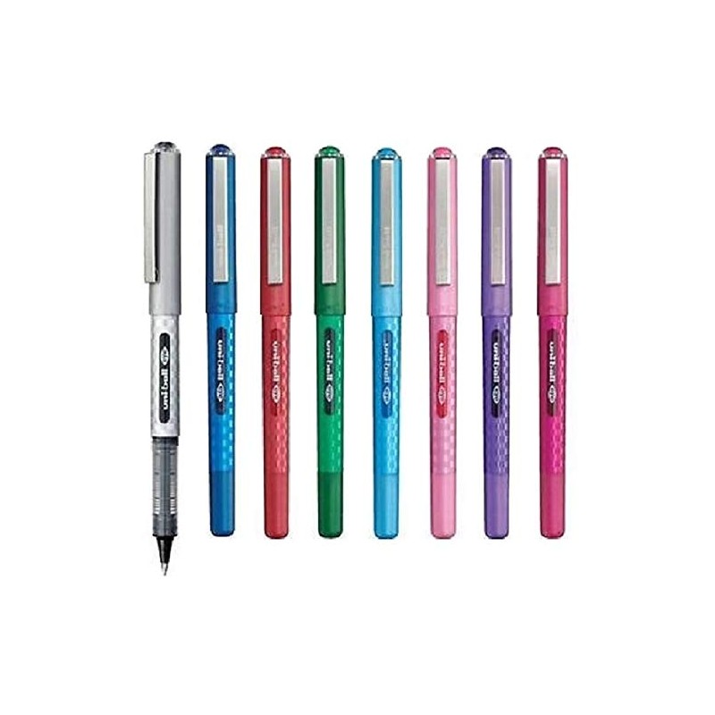 Uni-Ball UB-157D Liquid Ink Rollerball Pens - 0.7mm Nib -
