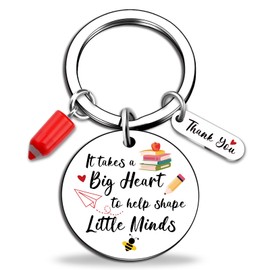 igvean Teachers Appreciation Gifts Best Teacher Gifts Thank You Keychain for Women End of Year Gift for Teachers Birthday Christmas Valentine Gift for Teacher