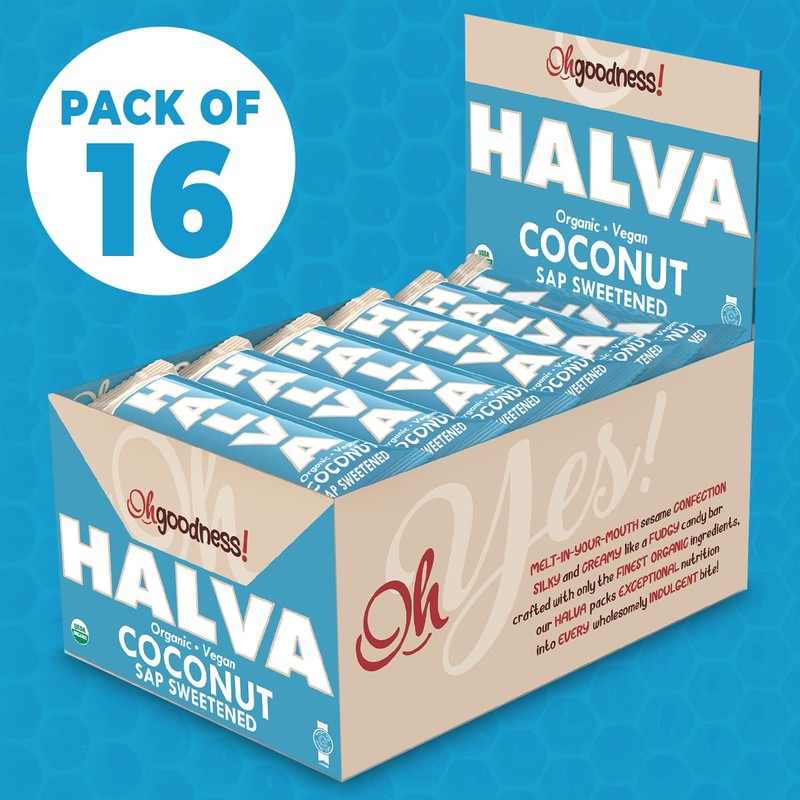 Oh Goodness! Organic Halva Bars - Paleo Approved - No