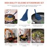 Kitchen Utensils Set-12 Pieces Silicone Cooking Utensils Set (Dishwasher Safe)