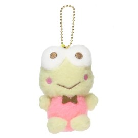 K Company Sanrio Characters (Vintage Retro) Fluffy Series Ball Chain Mascot Kerokeloppi SAV-FBM-KR