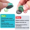 MIN CI 96Pack Fridge Magnets 8 Colors Round Whiteboard Magnets,