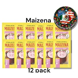 maizena Fécula de maíz Maizena atole fortificado sabor Fresa 47 g 12 Pack Freeshipping