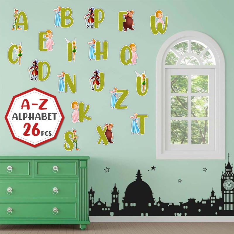 Seyal® PTR Pan A-Z Alphabet Wall Sticker