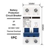 DIHOOL AC Miniature Circuit Breaker,2 Pole 40 Amp 110V Low