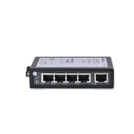 InHand Networks 5 Port Unmanaged Industrial Network Switch, 5*10/100 Base-T(X) RJ45 Ports, IP30, DIN Rail, FCC/CE/UL Certification, Industrial Switch (5 Ports 10/100 Base-T(X)), UL Certification