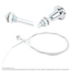 Choke Cable Stainless Steel and Chrome 1.8M Universal Choke Cable