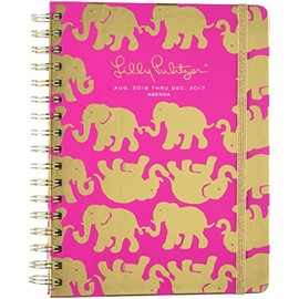 Large 17 Month 2016-2017 Agenda - Tusk In Sun (Pink)