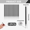 Pack of 12 Erasable Refills 0.5mm for Pilot Fixion Pens,