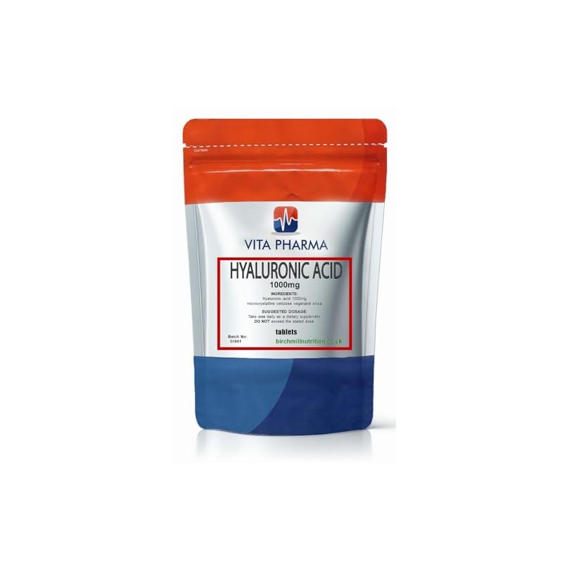 VITA PHARMA Hyaluronic Acid 1000mg 240 Tablets | Skin |