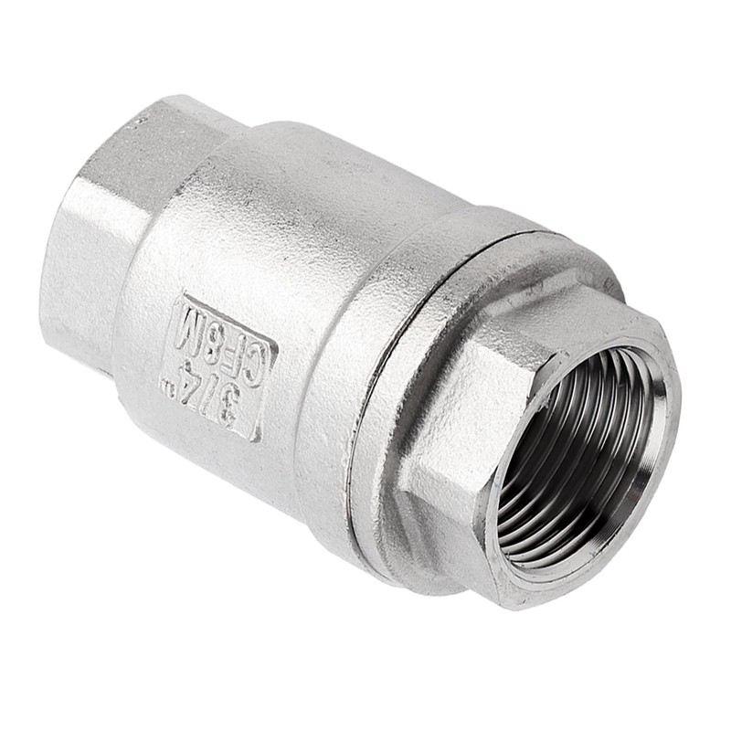 Stainless Steel Spring Check Valve Vertical WOG 1000 DN20 3/4
