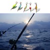 5 Pcs Fishing Lures Spinners Set Hard Plastic Body Artificial