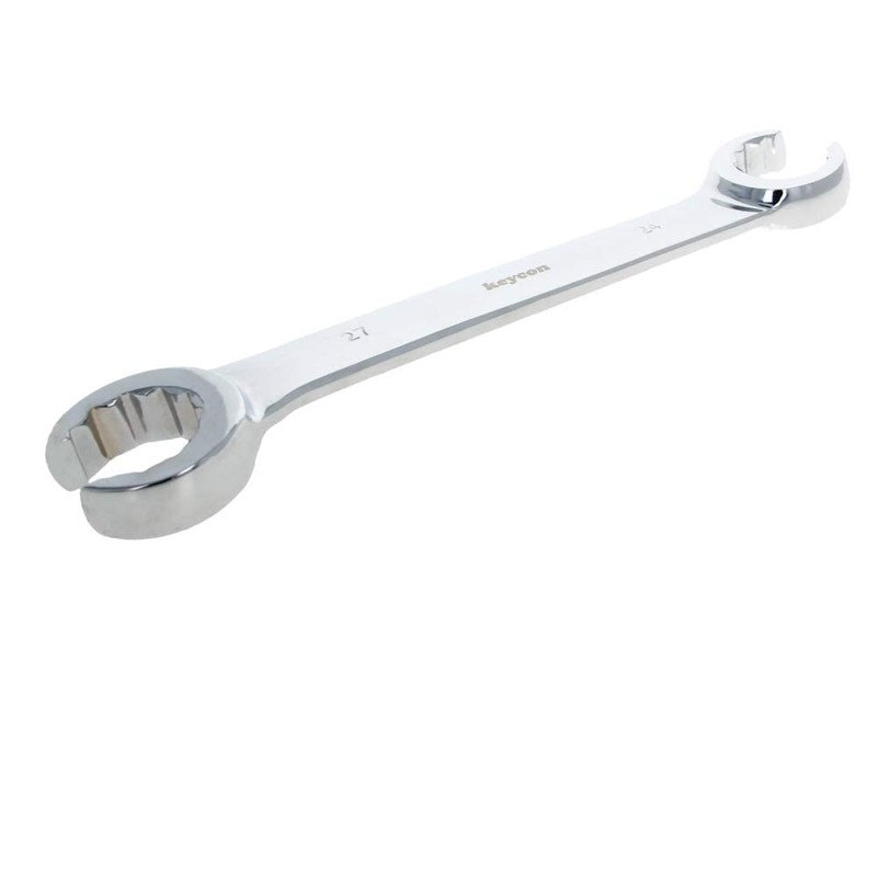 Utoolmart Flare Nut Wrench, 24mm x 27mm Metric Double Open