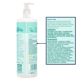 Childs Farm, Baby Lotion for Sensitive Skin, Moisturizer for Dry Skin, 16.9 oz, Lightly Fragranced, Vegan, Cruelty-Free