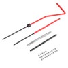 30 Pcs Thread Repair Kit M2.5x0.45 Stainless Steel Rethreading Tap