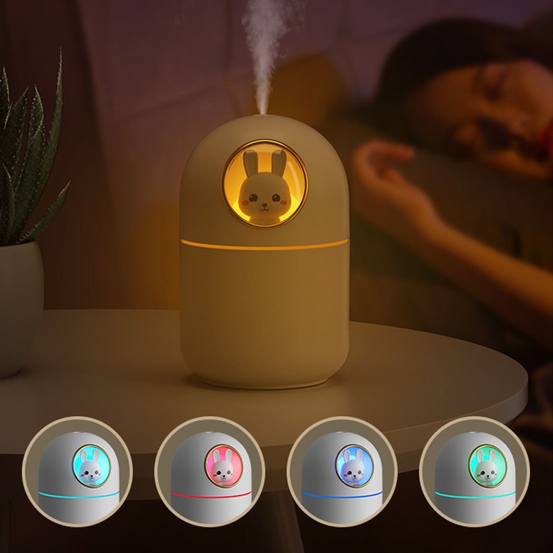 Humidifier Aroma Diffuser USB Power Supply 300ml Capacity Auto Shutdown