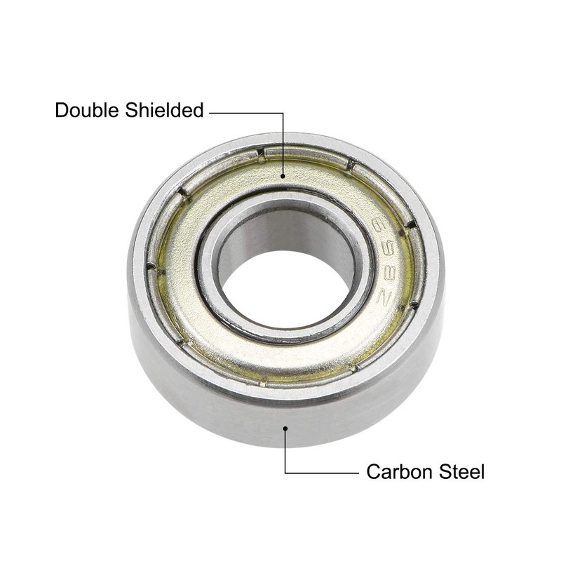 sourcing map 698ZZ Deep Groove Ball Bearings Z2 8mm X