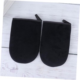 Aplicador De Autobronceador 2 Guantes Autobronceadores Para Pies y Manos Cómodos De Usar (negros)