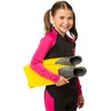 Cressi Clio Snorkeling and Diving Fins -Yellow, 27/29 - 8.5/10.5