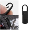4PCS Black Zipper Pulls Replacement Broken Zipper Pull Repair Kit