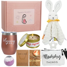 New Mom Gifts - New Mom Care Package After Baby, Pregnancy Gifts Basket for Expecting Mother, Mommy to Be, First Time Mommy Care Package After Birth Postpartum Essentials for Women Mama