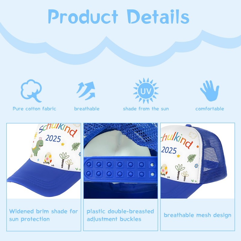Hpbaggy Baseball Cap, blue, S