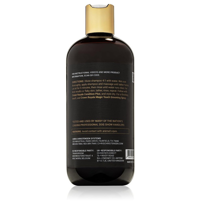 Crown Royale Biovite Formula 1 Dog Shampoo Concentrate, Gives Superfine