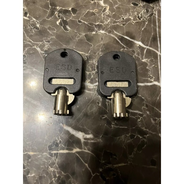 ESD 8637 Laundry Coin Box Tubular Key Dresher PA