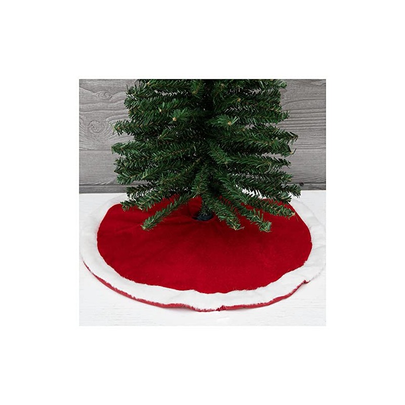 Mini Christmas Tree Skirts for Table Top and Miniature Trees