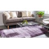 Unique Loom Del Mar Collection Contemporary Transitional Purple Area Rug