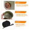 Ciieeo Travel Tea Set Kung Fu Style Ceramic Teapot Cups