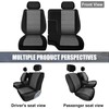SAPUBK Custom-Fit Front Seat Covers Replace for 1995-2000 Toyota Tacoma