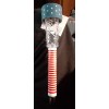 trueliving Outdoor Patriotic Solar Stake Lights Top is White Stars