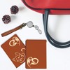 Pretimo Pass Case, Commuter Pass Case, With Reel, Animal Pattern,