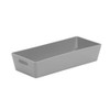 Wham Studio Plastic Storage Cool Basket/Box - Rectangular 2.01 Plastic