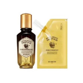 Skinfood Royal Honey Propolis Enrich Essence 50ml + 1 50ml (refill) / 스킨푸드 로열허니 프로폴리스 인리치 에센스 50ml + 50ml(리필) 1개