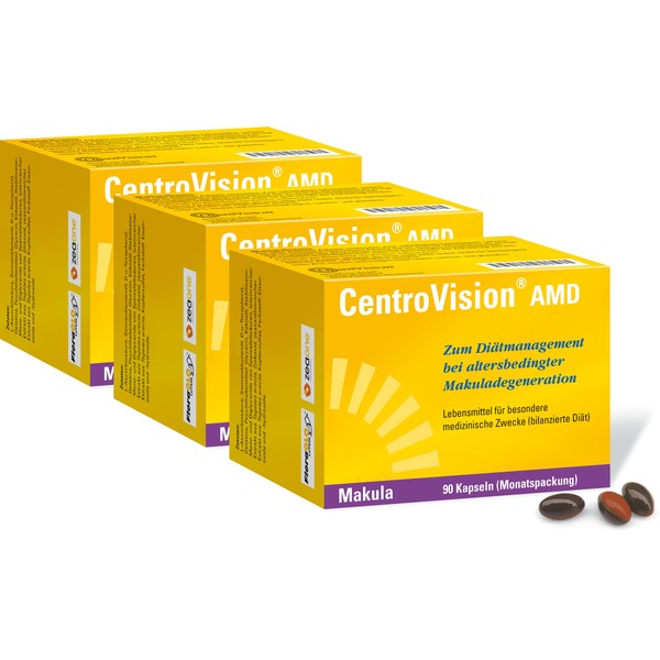 CentroVision AMD Special Medical Food for Diet Management for Intermediate