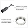 MECCANIXITY G9 Light Socket Rings Metal Lamp Shade Holder Ring