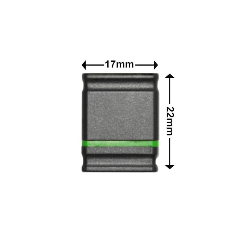 Platinum 32GB Mini USB Flash Drive - Black