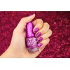 L.A. COLORS Glitter Vibes Nail Polish, Pure Blush CNL355