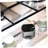 CAXUSD 8pcs Replacement Gas Stove Knobs Zinc Alloy Oven Knobs